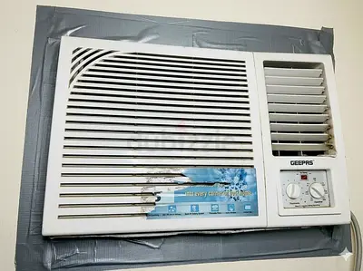 Used Geepas Window Air Conditioner -