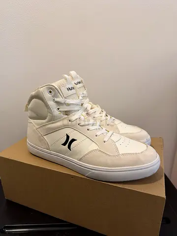 Hurley Women's White Sneakers - Size 43 EUR