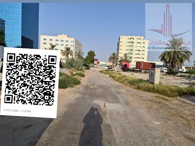 للبيع قطعة أرض زاوية شارعين ليوارة 1 عجمان تصريح سكني استثماري أرضي وأول بسعر نهائي 930 ألف درهم