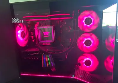 PowerLite Gaming PC - Intel Core Ultra 5 225F, ASUS NVIDIA RTX 5060 8GB, 16GB 6000MHz DDR5 RAM, 1TB