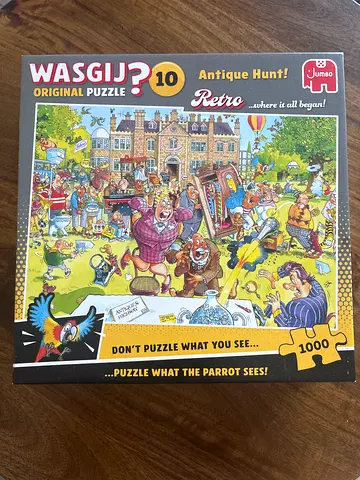 Wasgij Retro Original Puzzle - Antique Hunt! 1000 Pieces