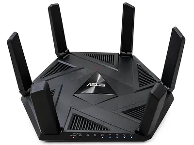 Title: ASUS RT-AXE7800 Tri-Band WiFi 6E Gaming Router – AXE7800