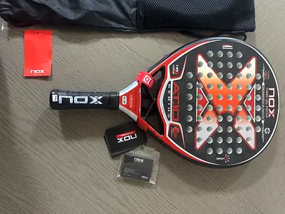 NOX Padel Racket AT10 Genius 18K Limited Edition Agustín Tapia