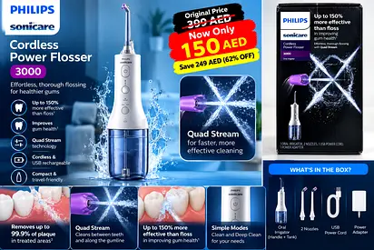 Philips Sonicare Cordless Power Flosser 3000