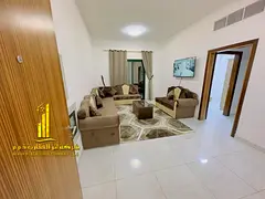 ✨Luxurious spacious one-bedroom apartment for monthly rent in Al Rashidiya 2, opposite Ladies Park