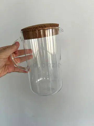 IKEA 365+ Glass Jug with Cork Lid – 1.5L, Like New