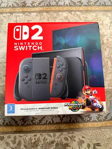 Switch 2 amazing condition with box