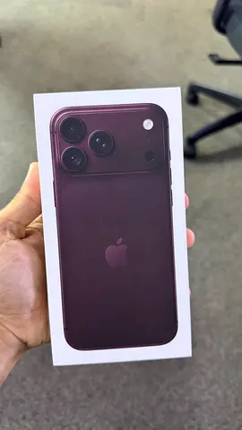 18Pro max physical sim 256gb burgundy