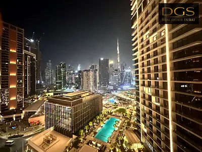 Burj and Water View | Brand New 3BR | Huge Layout