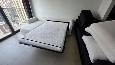 Perfect condition __IKEA Vimle l'shape sofa bed with storage beige