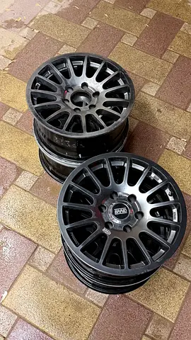Braid wheels (black)