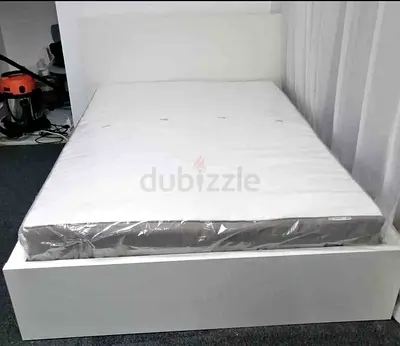 ✨ IKEA MALM double-Size Bed | 140 × 200 cm with drawers and IKEA mattress