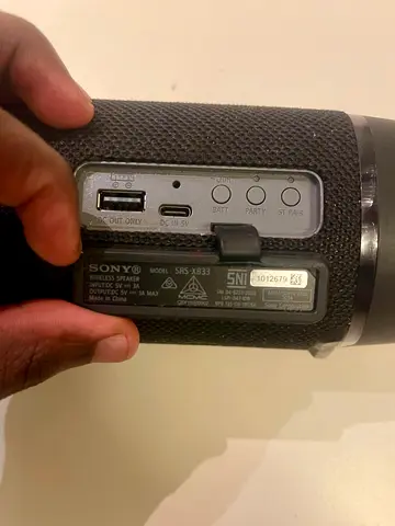Sony SRS-XB33 Portable Bluetooth Speaker - Good Working Condition