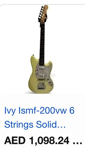 Ivy ISMF-200VW 6-String Electric Guitar - Good Condition Ivy ISMF-200vw