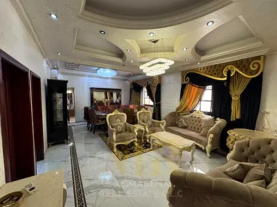 Al Muwaihat 1 – Prime location near all amenities | Land area: 5,000 sq. ft. | 5 rooms + courtyard | Competitive price inclusive of electricity, water