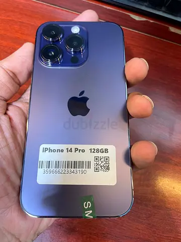 Apple iPhone 14 Pro 128GB – Deep Purple – Excellent Condition For Sale