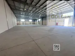 33kW Electricity | Industrial Warehouse for Rent on a Main Road in Al Sajaa | Equipped with 4 Entran
