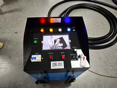 Title: Rotary Brush HVAC Duct Cleaning Machine, AED 18,000  Description:  Professional rotary brush