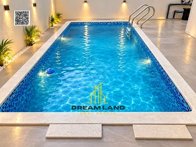 Luxury villa - 3 floors - registration fees included - in a good location - close to all services - excellent finishing - the best in Ajman