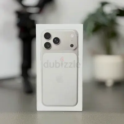 iPhone 17 Pro Max 1TB Silver + 2-Yr Warranty (DGS+) + Lifetime Screen Protector | Full Box & Invoice