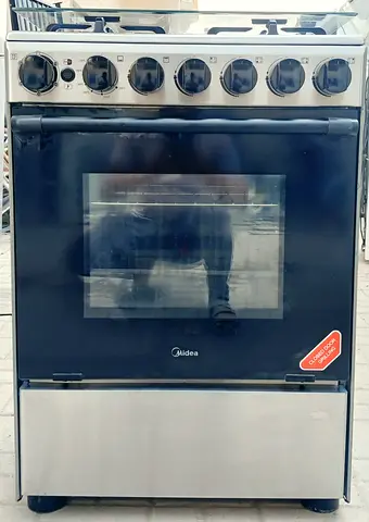 MIDEA 60x60cm gas cooker with 4burners