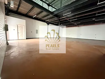 Large Warehouse with Weighbridge for Annual Rent in Al Jurf Industrial Area 1, Ajman | 4,300 Sq. Ft. Approx. 400 Sq. M. | Main Road | 60 kW Electricit