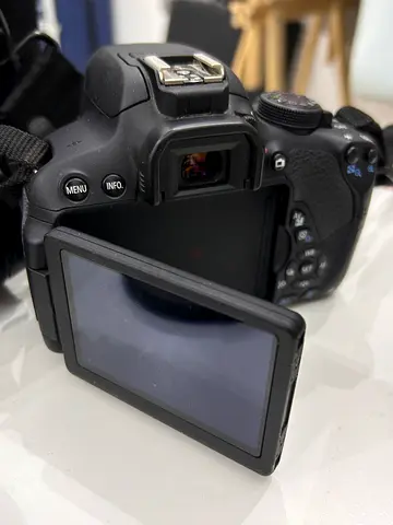 Canon 700D DSLR with articulating LCD screen - used, good condition