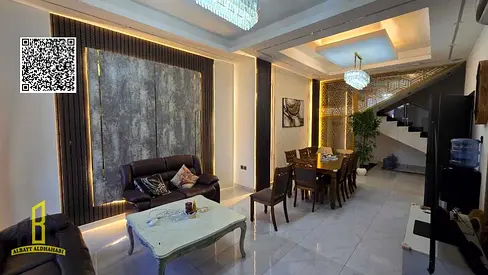 Fully furnished villa with water, electricity, and air conditioning; super deluxe finishing.