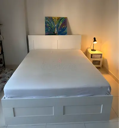 Ikea brimness King bed with ikea mattress like new - Excellent condition