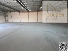 32kW Power Capacity Industrial Warehouse Directly on the Main Road for Rent in Al Sajaa Industrial A