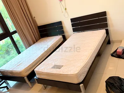 Home centre bed with mattress for sale