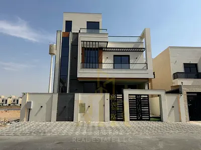 Villa in Al Yasmin, Ajman | High-end finishing ~ Located in the heart of services | 5 master bedroo