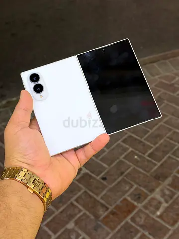 SAMSUNG GALAXY Z FOLD 8 256GB STORAGE WHITE COLOR