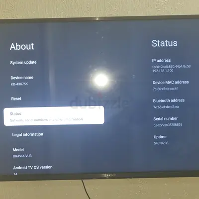 Sony Bravia KD-43X75K 43-inch Android TV - Working