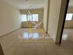 One-bedroom apartment with a living room for rent in Al-Qulai'a; first-time occupancy. Features incl