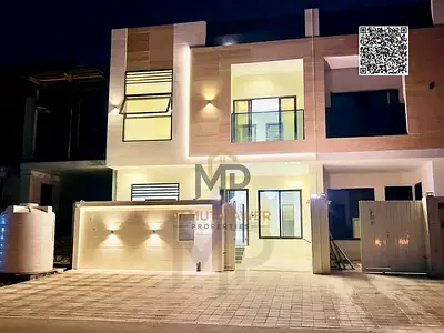 Own a luxurious home with an elegant European design, situated directly opposite a mosque and close to all amenities. The price includes registration