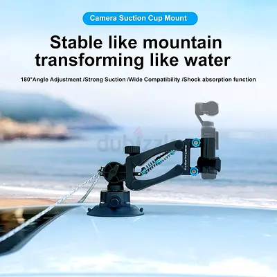 DF DIGITALFOTO Osmo Pocket 3/4 Car Mount, Blade Arm Sunction