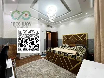 **للإيجار السنوي في عجمان** **الموقع: النعيمية سيتي تاور** شقة غرفة وصالة مفروشة بالكامل * بلكونة * تكييف مركزي * مطبخ أمريكي * أثاث كامل * موقف سي