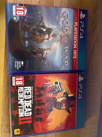$%& of War (PS4) + Red Dead Redemption II (PS4) — Two PS4 Games