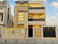 Luxury villa for sale in Al-Haliyo 2 – Modern design and exceptional location with a swimming pool
