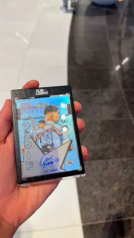Luis Suarez Limited Edition signed Collectible Card in Protective Case