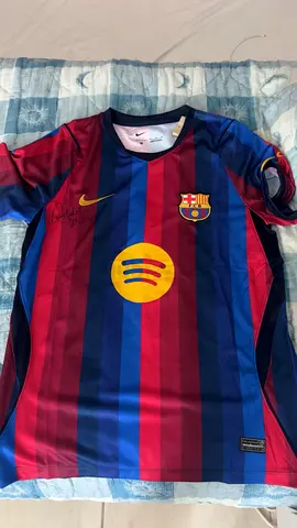 authentic barcelona jersey signed by ronaldinho