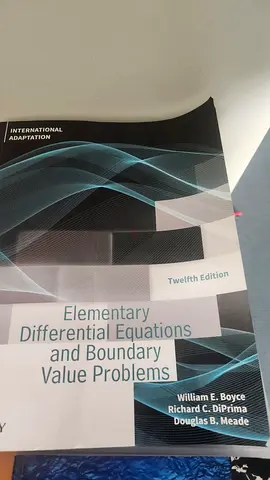 Elementary Differential Equations and Boundary Value Problems (Twelfth Edition)