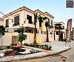 Elegant corner villa in Al Yasmin, Ajman | Classic and sophisticated design | Private pool. Exclusiv