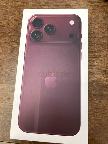 Iphone 18 pro max 256 GB burgundy