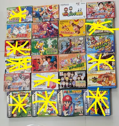 GameBoy Advance Game with box and paper manual in excellent condition