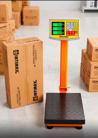 Industrial Floor Scale with Digital Display - Heavy Duty Platform