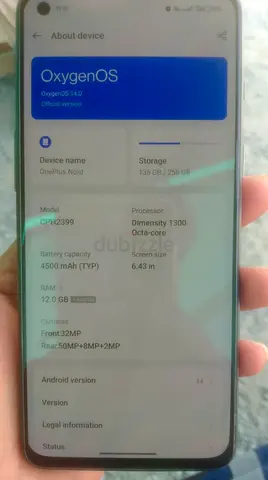 OnePlus Nord CPH2399 - 12GB RAM, 256GB, 50MP Camera, 4500mAh