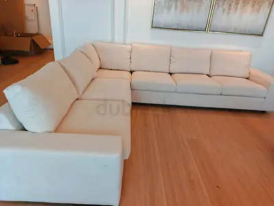 Ikea vimle beige color corner sofa