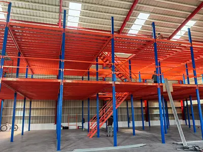 RACKING MEZZANINE FLOOR FOR INDUSTRIAL USE